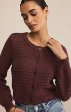 Load image into Gallery viewer, Z SUPPLY-BETWEEN THE LINES CARDIGAN IN SANDALWOOD
