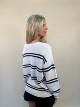 Load image into Gallery viewer, Z SUPPLY-BOYFRIEND STRIPED CARDIGAN
