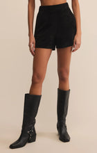 Load image into Gallery viewer, Z SUPPLY-TIA SUEDE SHORT IN BLACK
