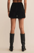 Load image into Gallery viewer, Z SUPPLY-TIA SUEDE SHORT IN BLACK
