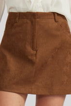 Load image into Gallery viewer, LUCY PARIS-DARRY MINI SKIRT TOFFEE
