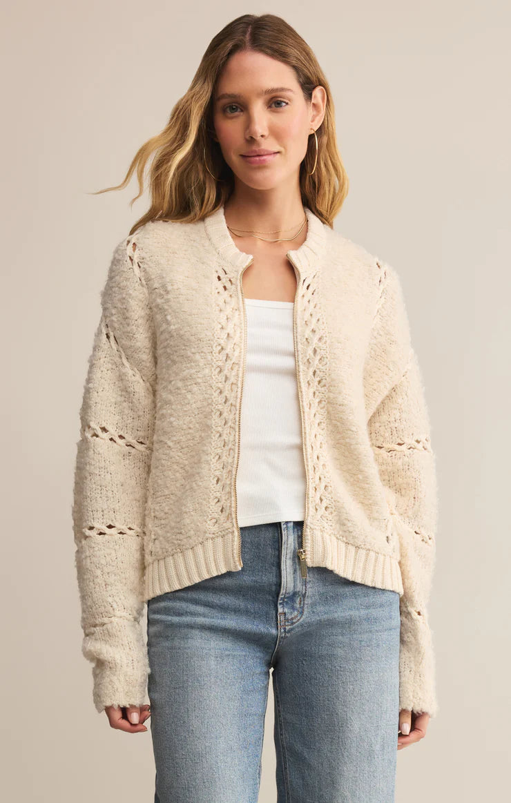 Z SUPPLY-SUNDANCE SWEATER JACKET