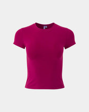 Load image into Gallery viewer, FLORENCE BY MILLS-SOFTIE COTTON TEE CHERRY
