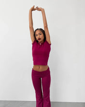 Load image into Gallery viewer, FLORENCE BY MILLS-SOFTIE COTTON TEE CHERRY

