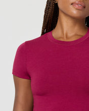 Load image into Gallery viewer, FLORENCE BY MILLS-SOFTIE COTTON TEE CHERRY
