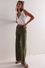 Load image into Gallery viewer, FREE PEOPLE-LIBRE WIDE LEG IN THYME
