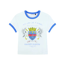 Load image into Gallery viewer, THE LAUNDRY ROOM-SAINT BARTH CREST PERFECT RINGER TEE
