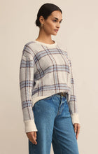 Load image into Gallery viewer, Z SUPPLY-JUNCTION PLAID SWEATER
