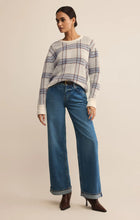 Load image into Gallery viewer, Z SUPPLY-JUNCTION PLAID SWEATER
