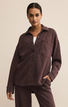 Load image into Gallery viewer, Z SUPPLY-ALL DAY KNIT JACKET IN CHOCOLATE CHERRY
