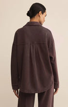 Load image into Gallery viewer, Z SUPPLY-ALL DAY KNIT JACKET IN CHOCOLATE CHERRY
