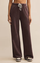 Load image into Gallery viewer, Z SUPPLY-HUNTER KNIT PANT IN CHOCOLATE CHERRY
