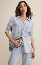 Load image into Gallery viewer, Z SUPPLY-ALL DAY KNIT DENIM JACKET
