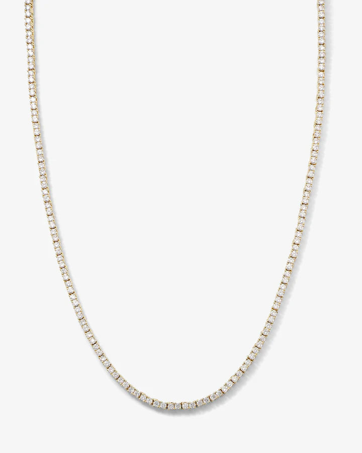 MELINDA MARIA-BABY HEIRESS TENNIS NECKLACE