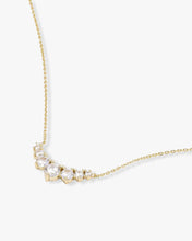 Load image into Gallery viewer, MELINDA MARIA-NOT YOUR BASIC MULTI STONE PENDANT NECKLACE GOLD
