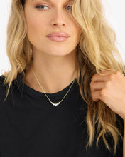 Load image into Gallery viewer, MELINDA MARIA-NOT YOUR BASIC MULTI STONE PENDANT NECKLACE GOLD
