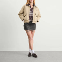 Load image into Gallery viewer, GOOD AMERICAN-FAUX LEATHER GOOD 90’S MINI SKIRT

