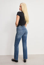 Load image into Gallery viewer, GOOD AMERICAN- GOOD ICON STRAIGHT ANKLE JEANS (INDIGO1082)
