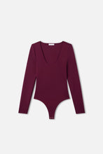 Load image into Gallery viewer, GOOD AMERICAN-SCUBA SCOOP NECK BODYSUIT (FIG)
