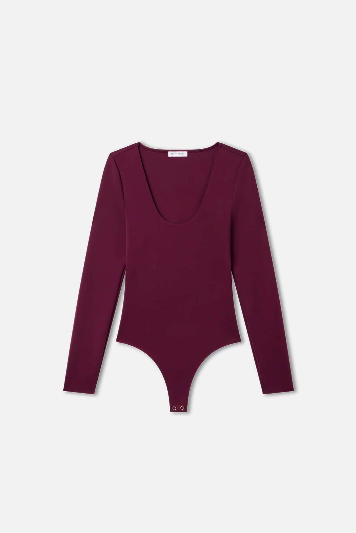 GOOD AMERICAN-SCUBA SCOOP NECK BODYSUIT (FIG)
