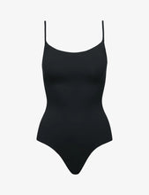Load image into Gallery viewer, COMMANDO-NEOPRENE CAMI BODYSUIT IN BLACK
