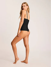 Load image into Gallery viewer, COMMANDO-NEOPRENE CAMI BODYSUIT IN BLACK

