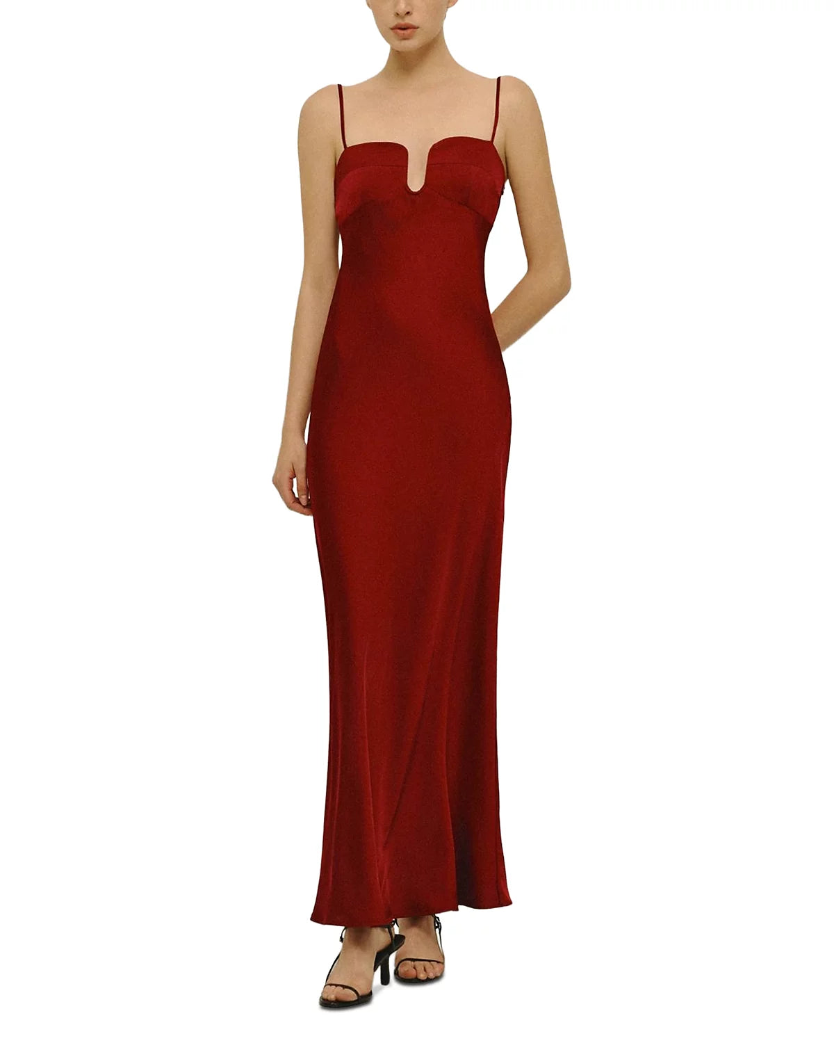 ELODIE-BLAKE DRESS IN SYRAH