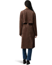 Load image into Gallery viewer, BLANK NYC-DOWN TO EARTH FAUX SUEDE TRENCH COAT
