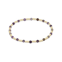 Load image into Gallery viewer, ENEWTON-GEMSTONE GOLD SINCERITY PATTERN 3MM BEAD BRACELET
