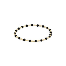 Load image into Gallery viewer, ENEWTON-GEMSTONE GOLD SINCERITY PATTERN 3MM BEAD BRACELET
