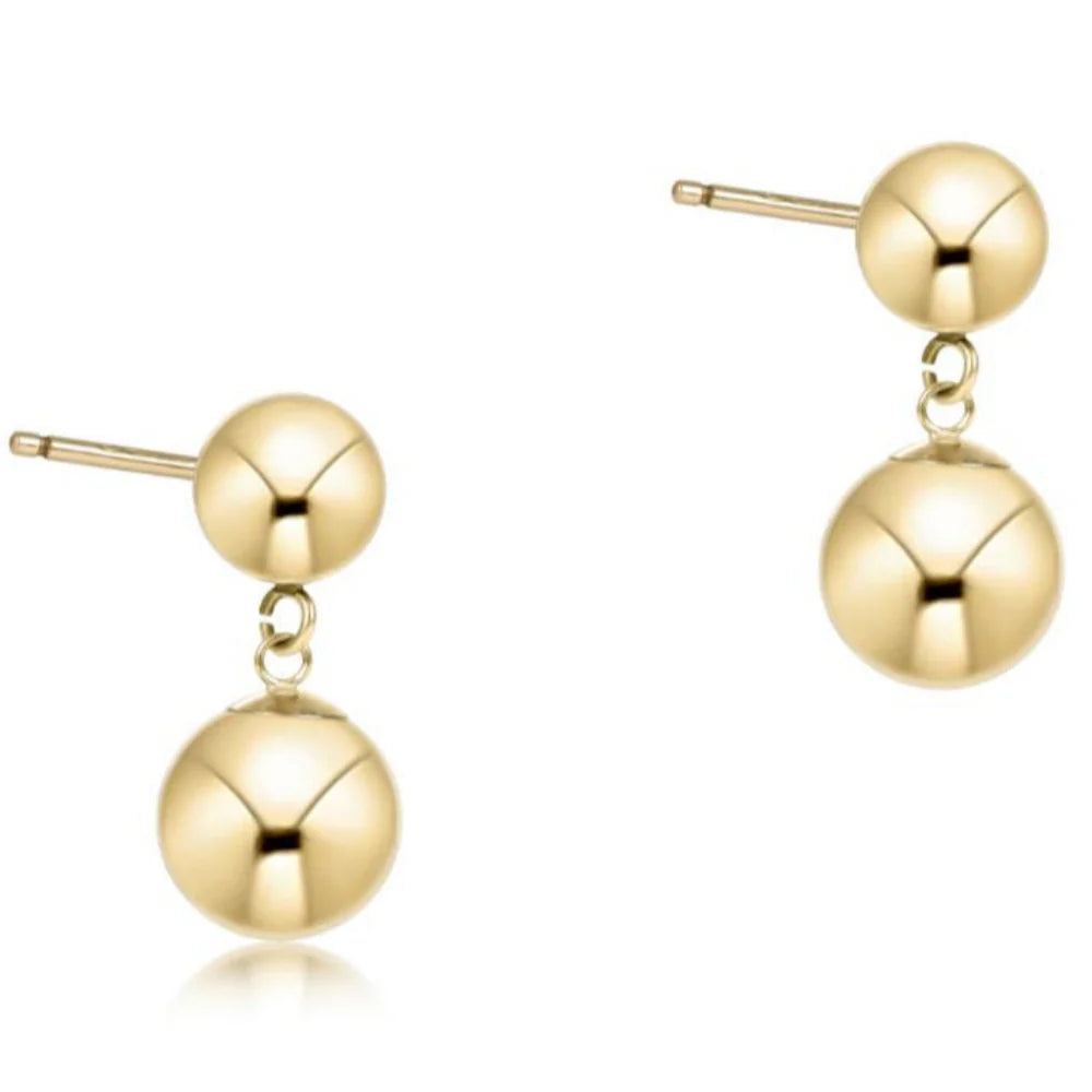 ENEWTON-CLASSIC 8MM BALL DROP STUD-GOLD