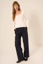 Load image into Gallery viewer, PROJECT SOCIAL T-WHATS THE SCOOP WASHED RIB LONG SLEEVE
