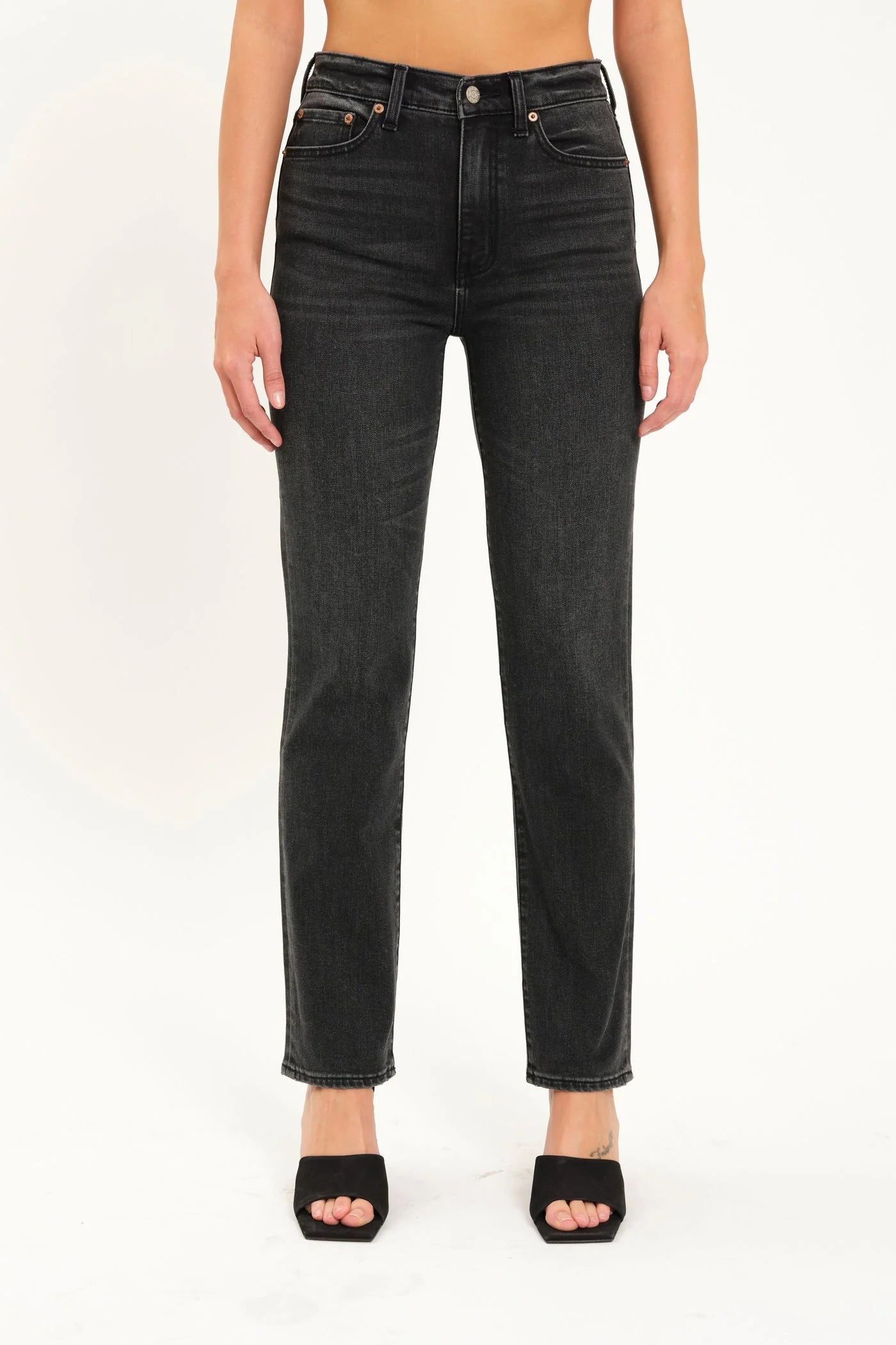 DAZE-SMARTY PANTS SLIM STRAIGHT DENIM IN LAST NIGHT