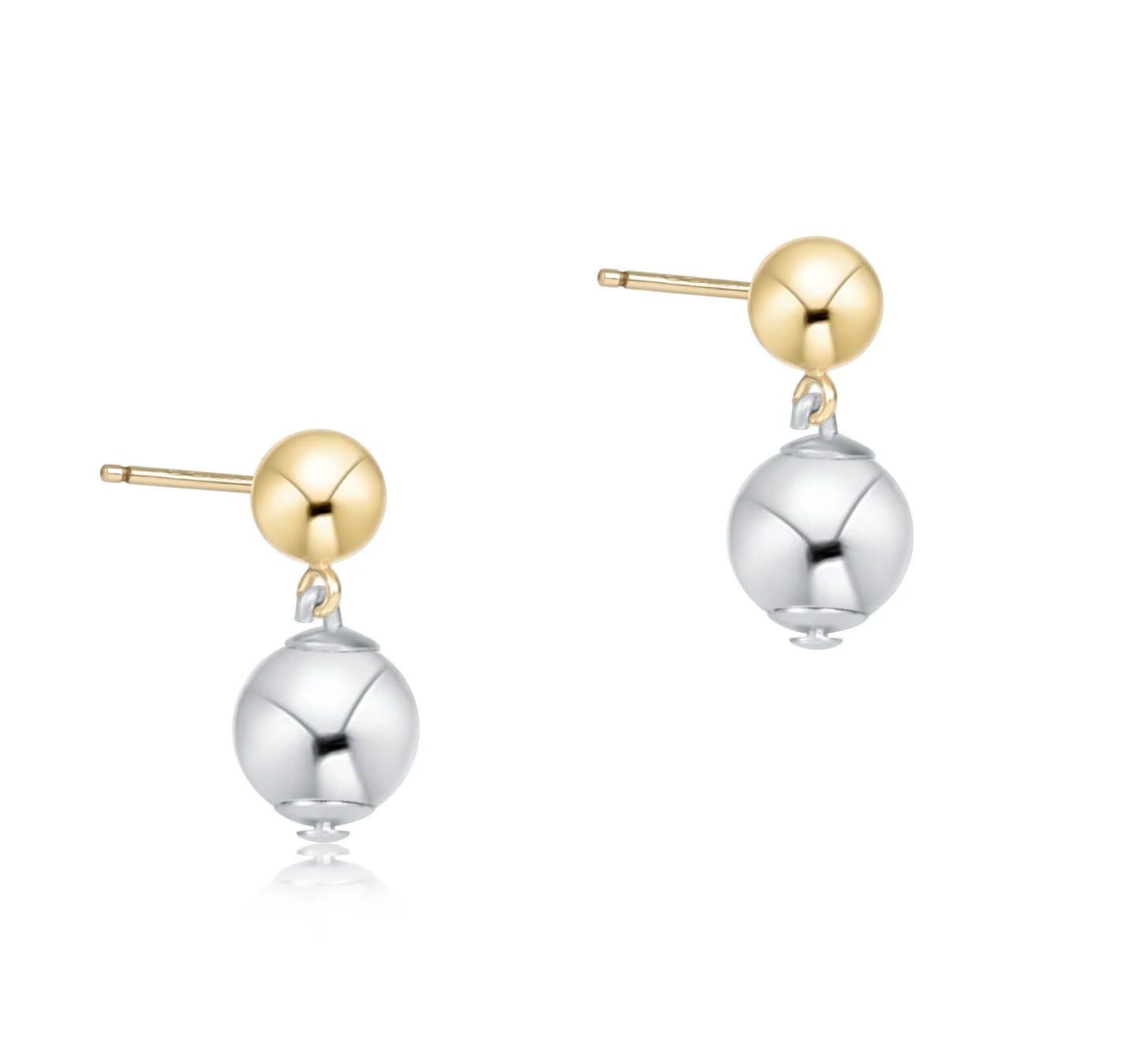 ENEWTON-CLASSIC 8MM BALL DROP STUD-MIXED METAL