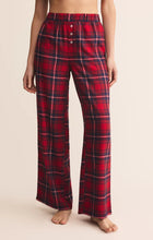 Load image into Gallery viewer, Z SUPPLY-HANGOUT PLAID PANT IN HAUTE RED
