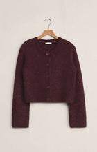 Load image into Gallery viewer, Z SUPPLY-BREEN CARDIGAN IN MERLOT

