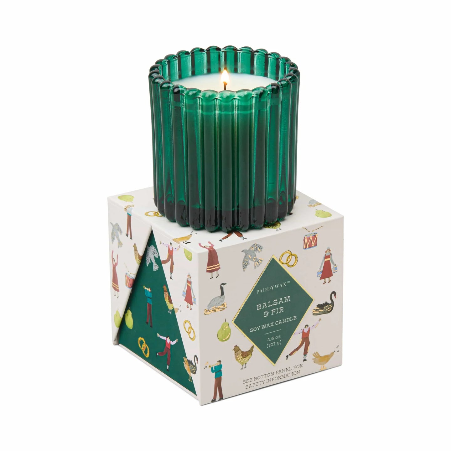 PADDYWAX-HOLIDAY MERRY BOX IN BALSAM AND FIR
