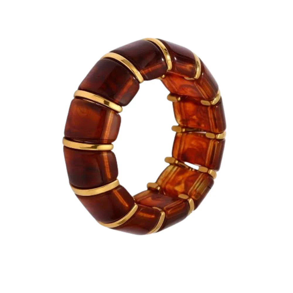 SAHIRA-VERONA BANGLE IN BROWN
