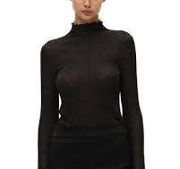 ELODIE-TATE TOP IN BLACK