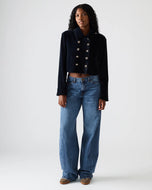STEVE MADDEN-TONIA BLAZER IN INDIGO HAZE