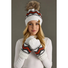 Load image into Gallery viewer, PANACHE APPAREL-PATTERNED POM HAT
