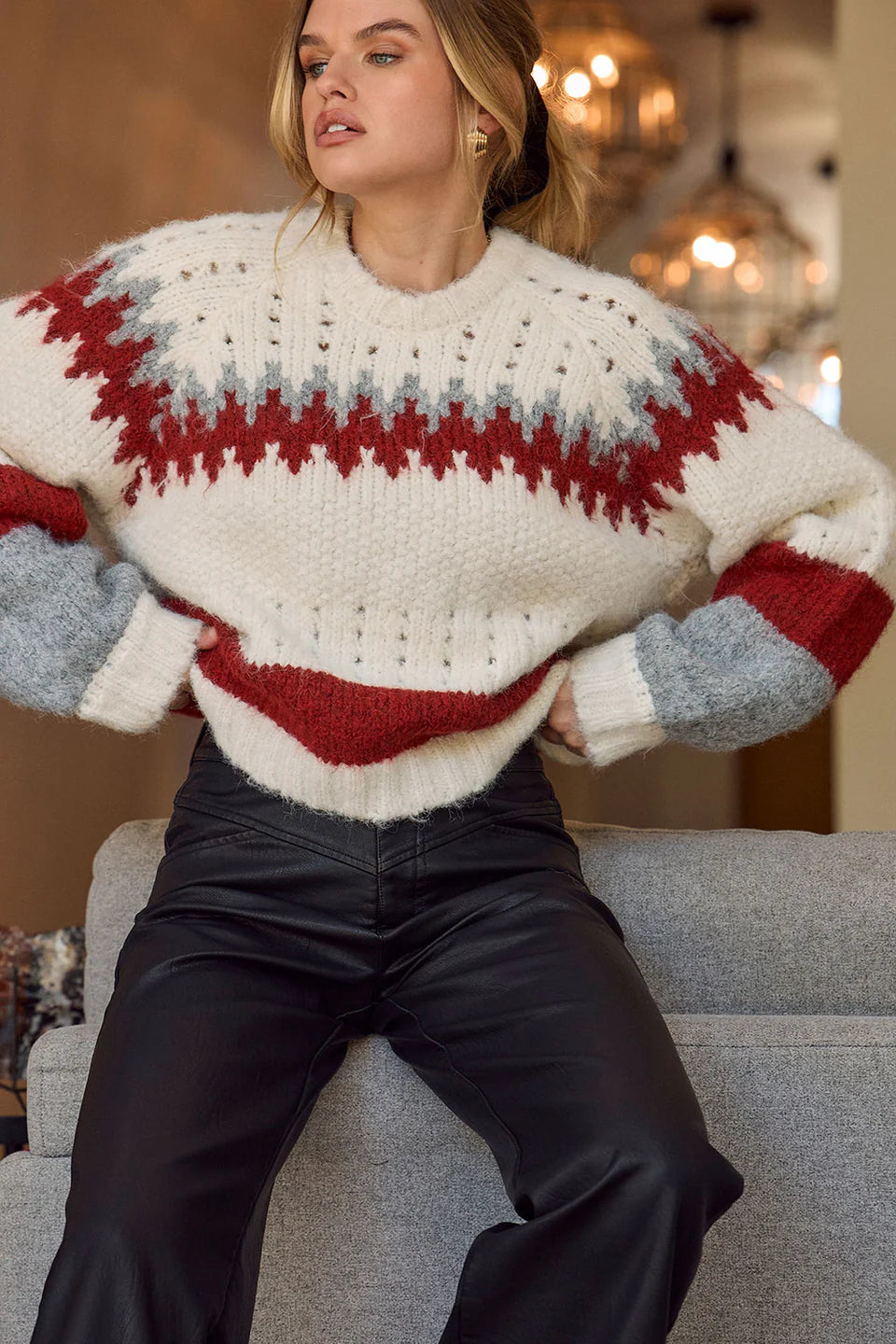 SALT WATER LUXE-REVEL SWEATER