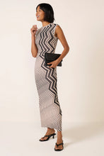 Load image into Gallery viewer, SANCTUARY-SHIRRED MESH DRESS IN FROST
