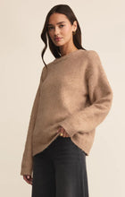 Load image into Gallery viewer, Z SUPPLY-SNOWED IN SWEATER (HEATHERED CAMEL)

