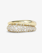 Load image into Gallery viewer, MELINDA MARIA-NORAH PAVE DOUBLE RING
