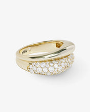Load image into Gallery viewer, MELINDA MARIA-NORAH PAVE DOUBLE RING
