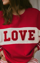 Load image into Gallery viewer, Z SUPPLY-OVERSIZED LOVE SWEATSHIRT
