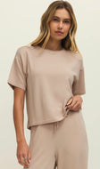 Z SUPPLY-HARBOR MODAL TOP IN PARCHMENT