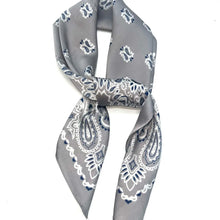 Load image into Gallery viewer, LINETA-70*70 SILK SCARF BANDANA
