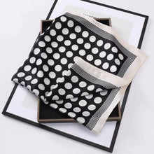 Load image into Gallery viewer, LINETA-70*70 SILK SCARF BANDANA
